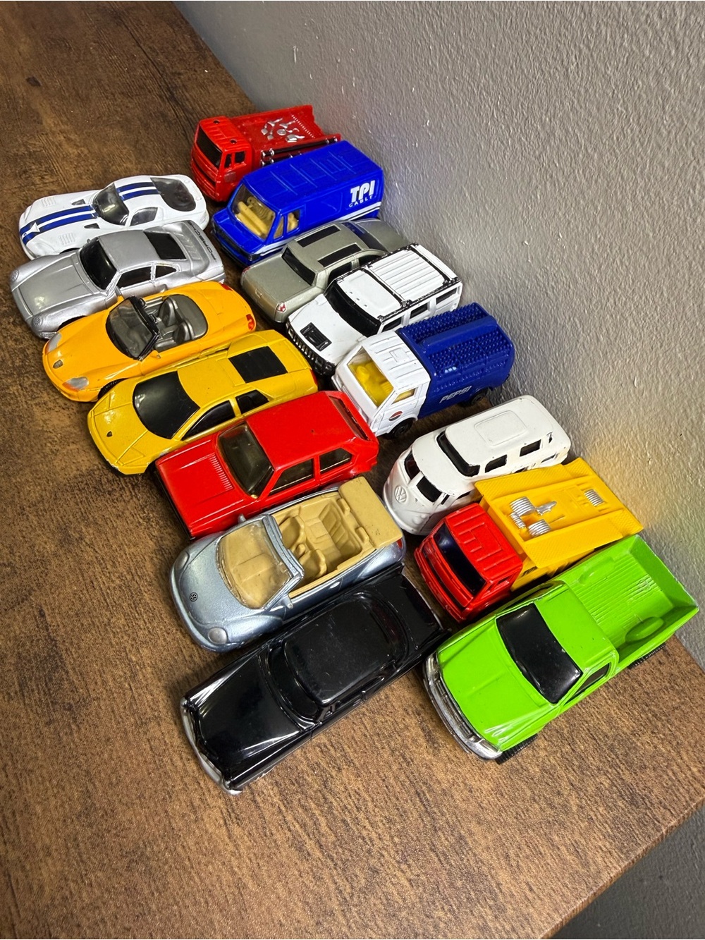 Maisto Toy Car Lot of 15 - Some newer, some vintage